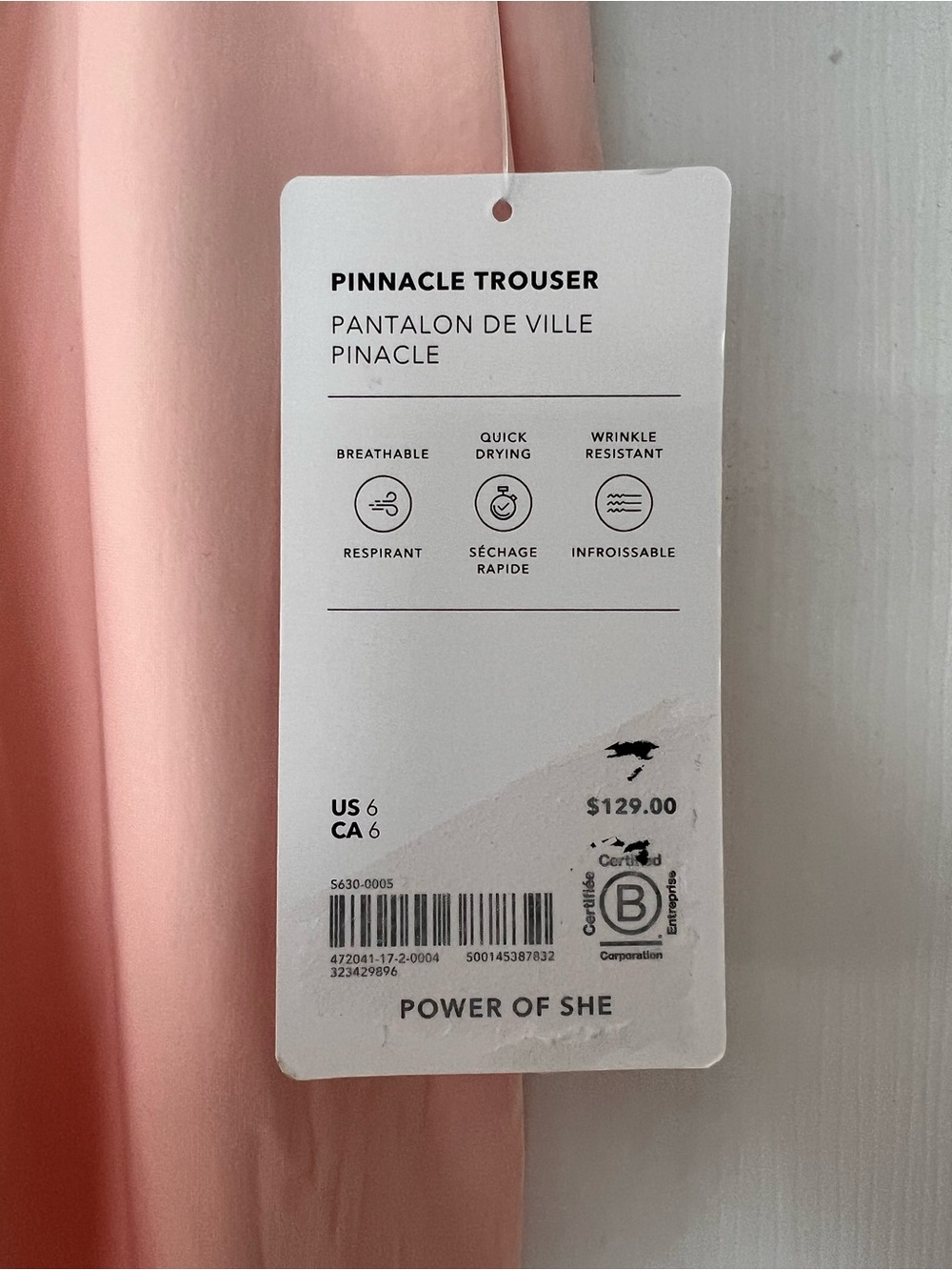 Athleta Pinnacle Pants in Pink Sand
Sz 6
Casual/workday - Picture 9 of 11